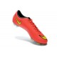 Chaussures de Football Nike Mercurial Vapor 10 FG Rouge Jaune