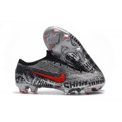 Chaussures de Football - Nike Mercurial Vapor XII Elite FG Neymar Noir Blanc Rouge