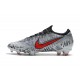 Chaussure de Foot Ronaldo Nike Mercurial Vapor XII 360 Elite FG - Blanc Rouge Noir