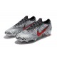 Chaussure de Foot Ronaldo Nike Mercurial Vapor XII 360 Elite FG - Blanc Rouge Noir