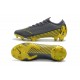 Chaussurs Football Nike Mercurial Vapor XII 360 Elite FG - Gris Tonnerre Noir Gris Foncé