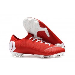 Chaussurs Football Nike Mercurial Vapor XII 360 Elite FG - Rouge Blanc