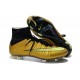 2014 Homme Chaussures Football Mercurial Superfly FG Or Noir