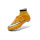 Coupe du Monde 2014 Chaussures Mercurial Superfly IV FG Nouvelle Jaune Blanc