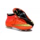 Coupe du Monde 2014 Chaussures Mercurial Superfly IV FG Nouvelle Rouge Jaune