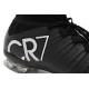 2014 Homme Chaussures Football Mercurial Superfly CR7 FG Noir Blanc