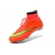 Coupe du Monde 2014 Chaussures Mercurial Superfly IV FG Nouvelle Rouge Jaune