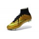 2014 Homme Chaussures Football Mercurial Superfly FG Or Noir