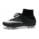 2014 Homme Chaussures Football Mercurial Superfly CR7 FG Noir Blanc