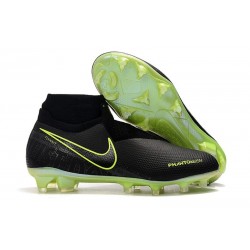 Nike Phantom Vision Elite DF FG Nouveaux Chaussures - Noir Volt