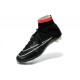 Coupe du Monde 2014 Chaussures Mercurial Superfly IV FG Nouvelle Noir Rouge