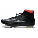 Coupe du Monde 2014 Chaussures Mercurial Superfly IV FG Nouvelle Noir Rouge