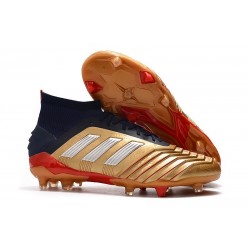 Nouvelles Chaussures Adidas Predator 19.1 FG Or