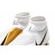 Crampons pour Hommes Nike Phantom VSN Elite DF FG Blanc Or