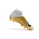 Crampons pour Hommes Nike Phantom VSN Elite DF FG Blanc Or