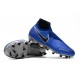 Crampons pour Hommes Nike Phantom VSN Elite DF FG Bleu Racer Noir Argent Volt