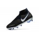 Crampons pour Hommes Nike Phantom VSN Elite DF FG Bleu Noir