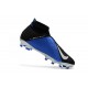 Crampons pour Hommes Nike Phantom VSN Elite DF FG Bleu Noir