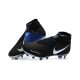 Crampons pour Hommes Nike Phantom VSN Elite DF FG Bleu Noir