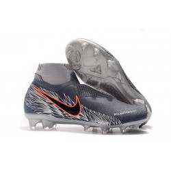 Crampons pour Hommes Nike Phantom VSN Elite DF FG Victory Pack Gris