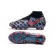 Crampons pour Hommes Nike Phantom VSN Elite DF FG Nike x EA Sports Bleu Noir Rouge