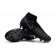 Crampons pour Hommes Nike Phantom VSN Elite DF FG Tout Noir