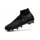 Crampons pour Hommes Nike Phantom VSN Elite DF FG Tout Noir