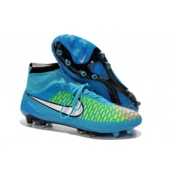 Nouvelle Homme Cramspon de Foot Nike Magista Obra FG Bleu Vert Rouge Blanc