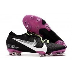 Chaussure Nike Mercurial Vapor XIII Elite FG Noir Violet Blanc