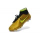 Coupe du Monde 2014 Chaussures Mercurial Magista Obra FG Or Noir Jaune