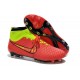 Coupe du Monde 2014 Chaussures Mercurial Magista Obra FG Rouge Jaune