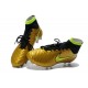 Coupe du Monde 2014 Chaussures Mercurial Magista Obra FG Or Noir Jaune