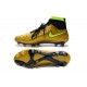 Coupe du Monde 2014 Chaussures Mercurial Magista Obra FG Or Noir Jaune