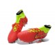 Coupe du Monde 2014 Chaussures Mercurial Magista Obra FG Rouge Jaune