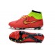 Coupe du Monde 2014 Chaussures Mercurial Magista Obra FG Rouge Jaune