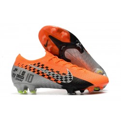 Chaussure Nike Mercurial Vapor XIII Elite FG Orange Gris Noir