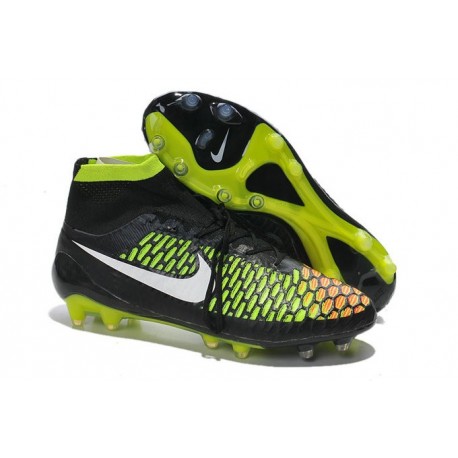 Nouvelle Homme Cramspon de Foot Nike Magista Obra FG Noir Rouge Vert Blanc