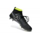 Coupe du Monde 2014 Chaussures Mercurial Magista Obra FG Noir Vert Blanc