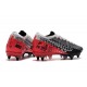 Nike Mercurial Vapor 13 Elite SG-PRO Anti-Clog Neymar Platine Noir Rouge