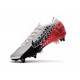 Nike Mercurial Vapor 13 Elite SG-PRO Anti-Clog Neymar Platine Noir Rouge