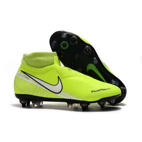 Chaussure Nike Phantom VSN Elite DF SG Volt Blanc