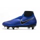 Chaussure Nike Phantom VSN Elite DF SG Bleu Chrome Blanc