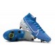 Nike Mercurial Superfly VII Elite SG-Pro Ac New Lights Bleu Blanc