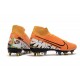 Nike Mercurial Superfly VII Elite SG-Pro Ac Orange Blanc