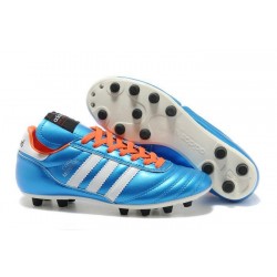 Nouveau Adidas Copa Mundial Samba FG Bleu Blanc