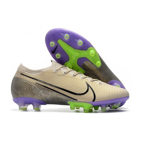 Nike Mercurial Vapor XIII Elite AG-Pro Sable du Désert /Noir /Violet