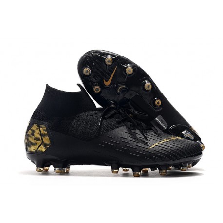 Nike Mercurial Superfly 7 Elite AG-Pro Noir Or