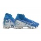 Nike Mercurial Superfly 7 Elite AG-Pro New Lights Bleu Blanc