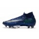 Nike Mercurial Superfly 7 Elite AG-Pro Bleu Néant Volt Blanc