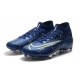 Nike Mercurial Superfly 7 Elite AG-Pro Bleu Néant Volt Blanc